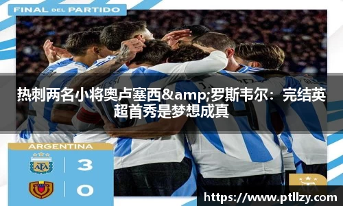 热刺两名小将奥卢塞西&罗斯韦尔：完结英超首秀是梦想成真